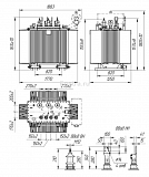 Трансформатор ТМГ-СЭЩ-1250/10-11 УХЛ1 6.0/0.40 Д/Yн-11